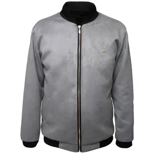 کاپشن مردانه مدل آریا کد 1033 رنگ طوسی