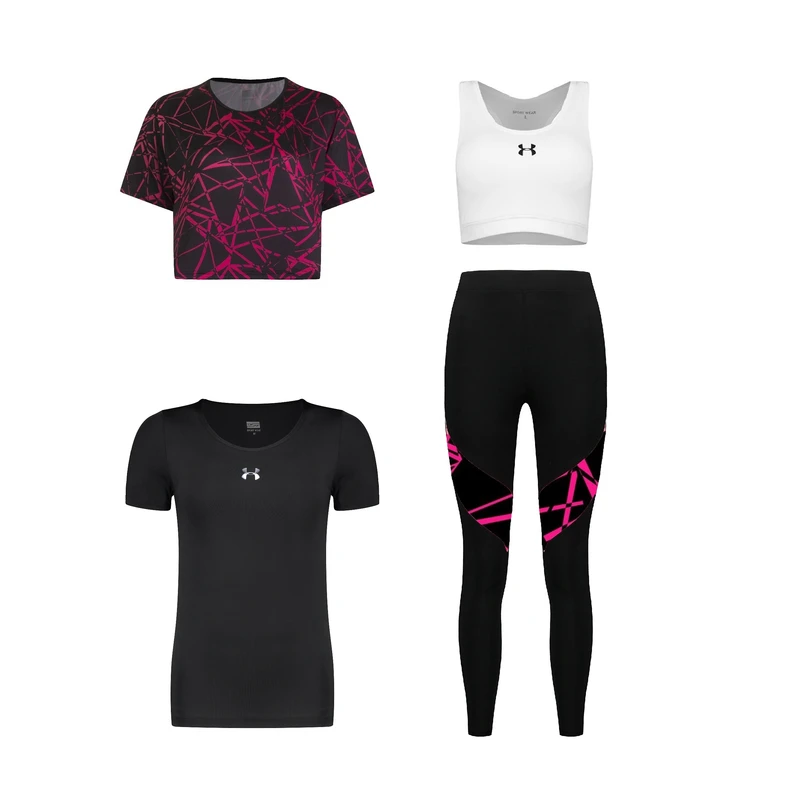 ست چهار تکه لباس ورزشی زنانه مدل 1801-1401-7101-56