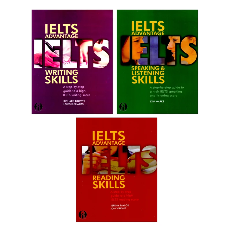 کتاب IELTS Advantage اثر جمعی از نویسندگان انتشارات الوندپویان سه جلدی