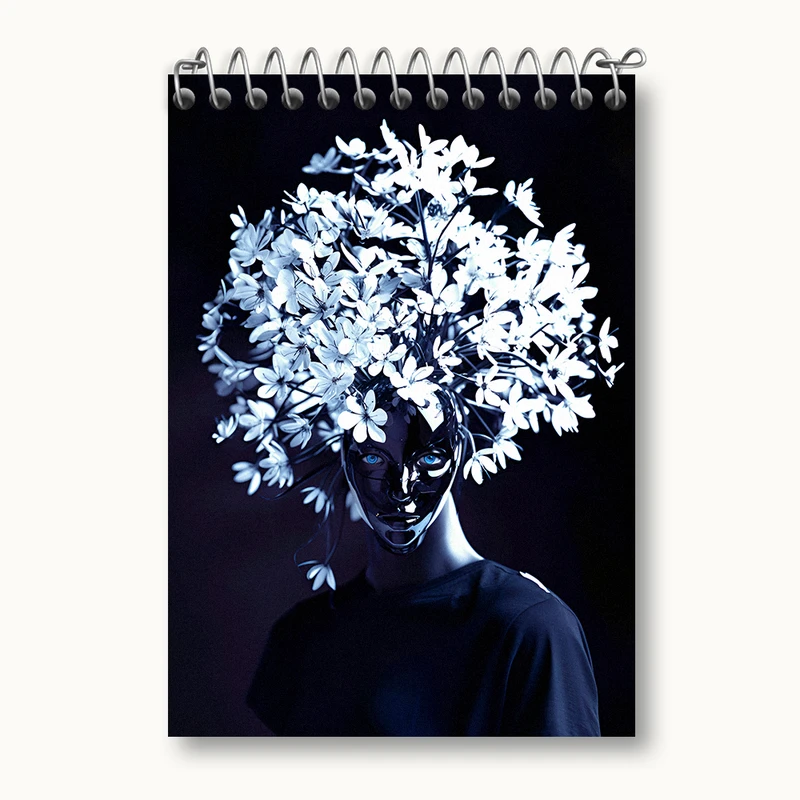 دفتر یادداشت 50 برگ خندالو طرح دخترانه کد N4277