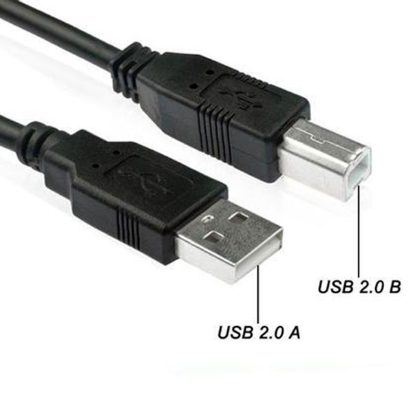 کابل USB پرینتر وکس مدل AB-USB طول 5 متر
