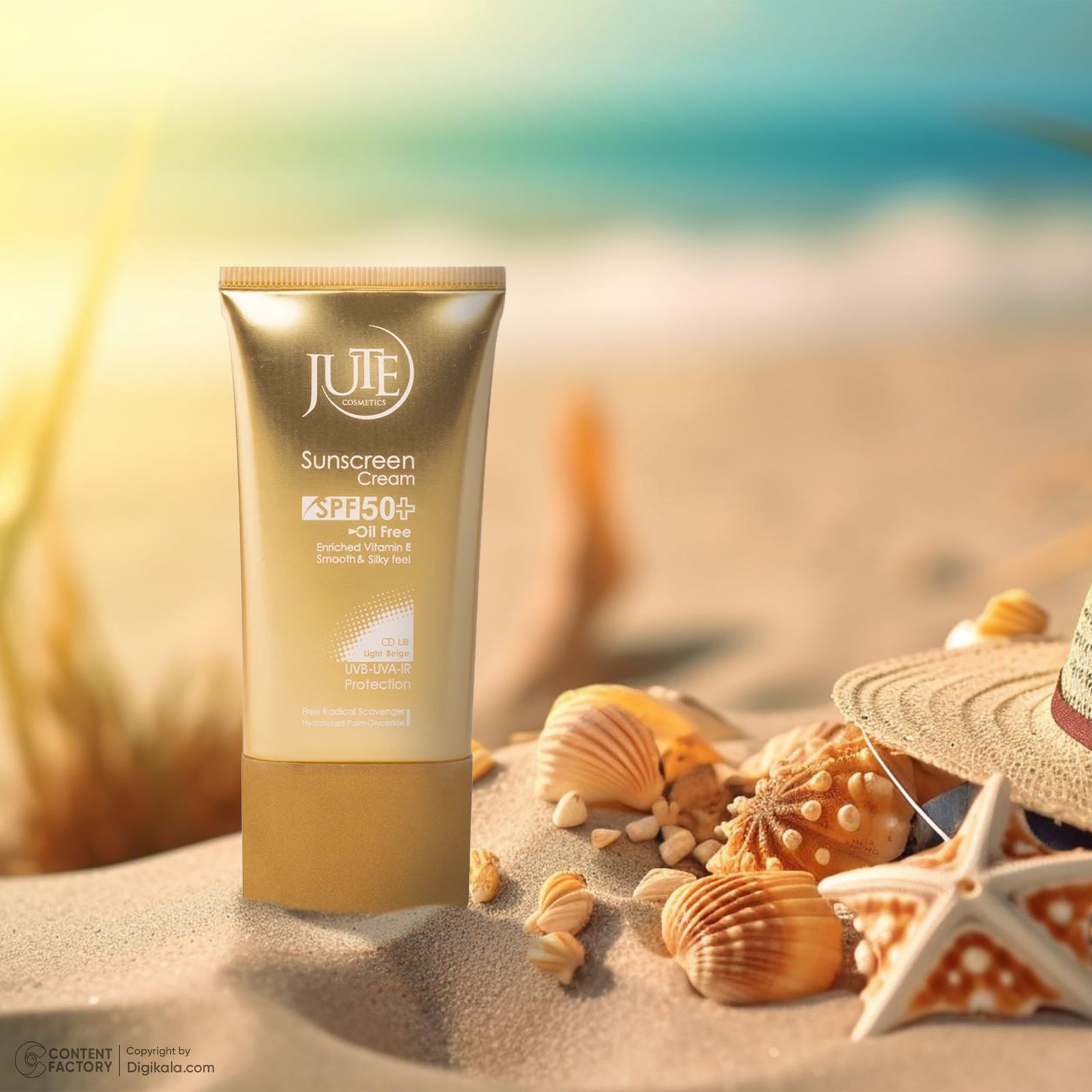 کرم ضد آفتاب رنگی ژوت، SPF 50، مناسب انواع پوست با تنالیته روشن و حجم 40 میلی‌لیتر، ضد آب، محافظت‌کننده در برابر اشعه‌های UVA و UVB، دارای فرمولاسیون فاقد چربی و ویتامین E، با ماندگاری 2 ساعته -  - 2