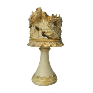 شمعدان مدل گل و پرنده