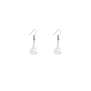 گوشواره زنانه هایکا طرح مستانه مدل ha-568