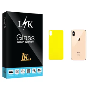 LKG LK Glass Back Protector For Apple اپل iPhone XS Max