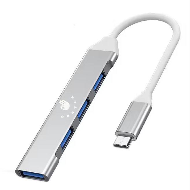 هاب 3 پورت USB-C اکی یس مدل 4IN1 TYPEC