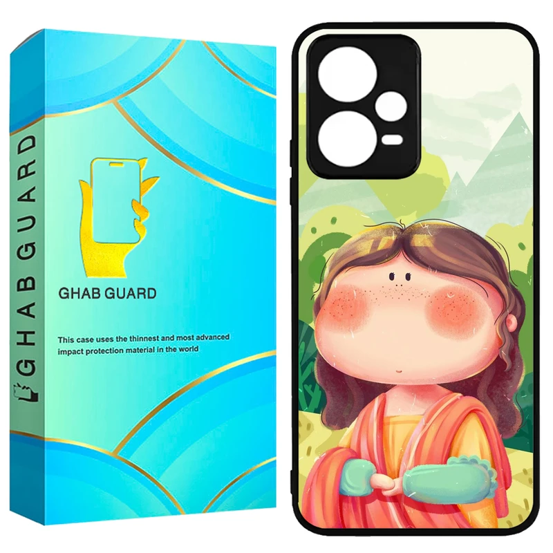 کاور قاب گارد طرح مونالیزا مدل GCHPX5P مناسب برای گوشی موبایل شیائومی Poco X5 Pro 5G