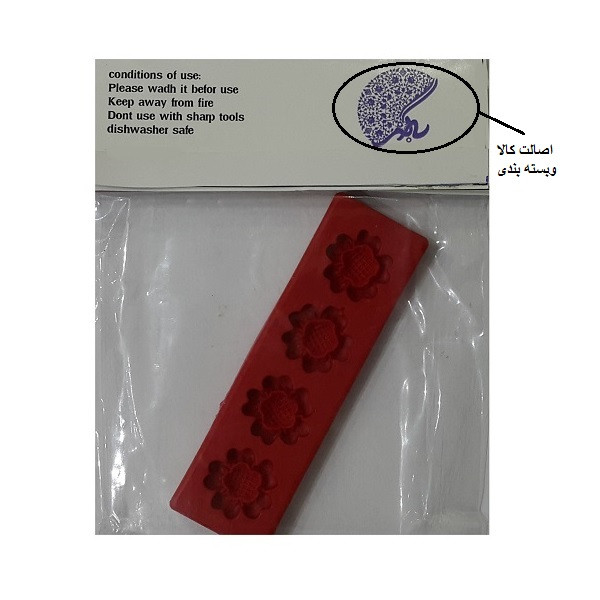 سیلیکون قالب گیری به گز مدل گل قلبی