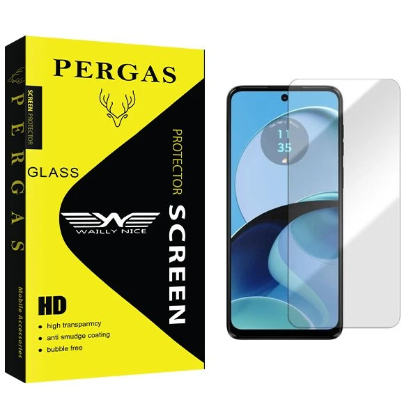محافظ صفحه نمایش وایلی نایس مدل Pergas مناسب برای گوشی موبایل موتورولا Moto G14