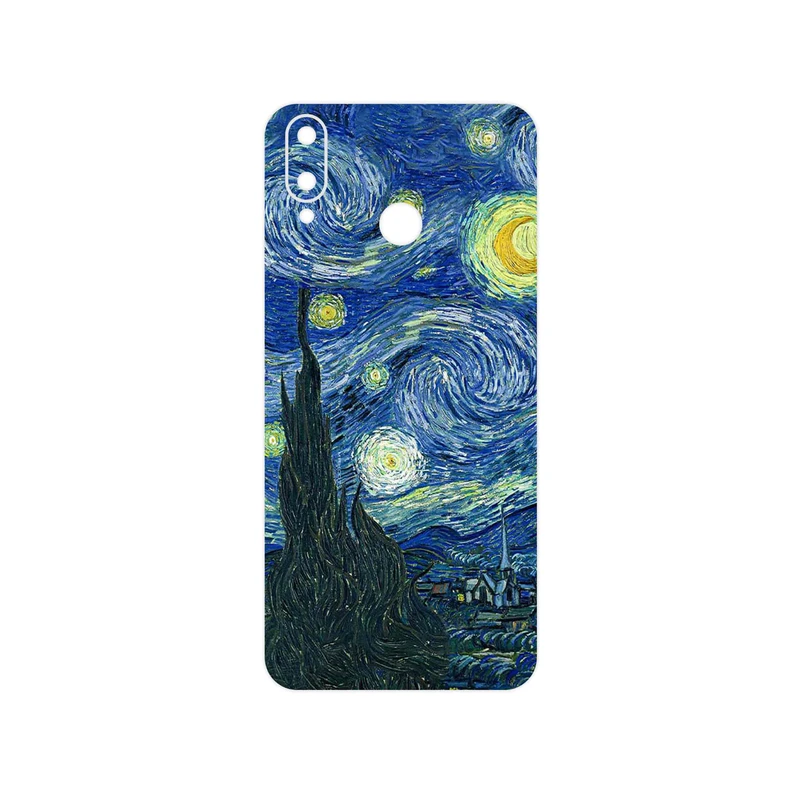 برچسب پوششی ماهوت مدل The Starry Night of van Gogh مناسب برای گوشی موبایل جی پلاس Q10