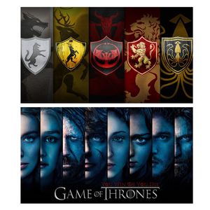 نقد و بررسی پوستر طرح Game Of Thrones مجموعه 2 عددی توسط خریداران