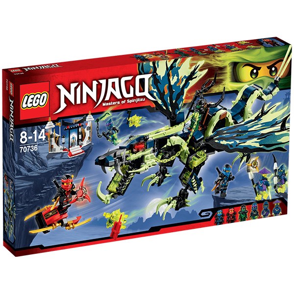 لگو سری Ninjago مدل حمله به اژدهای مورو