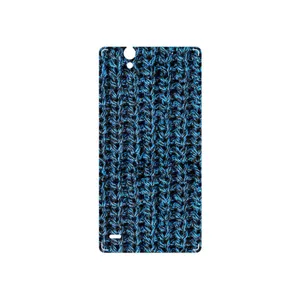 MAHOOT Fabric Texture 2 Cover Sticker for Sony Xperia C4