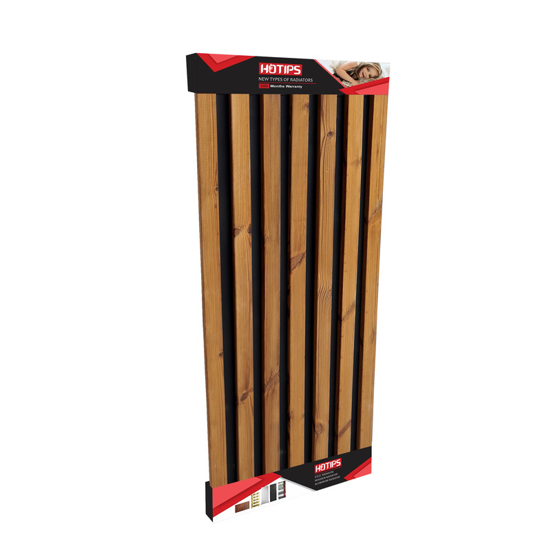 رادیاتور ایستاده هاتیپس مدل چوبی 50x140