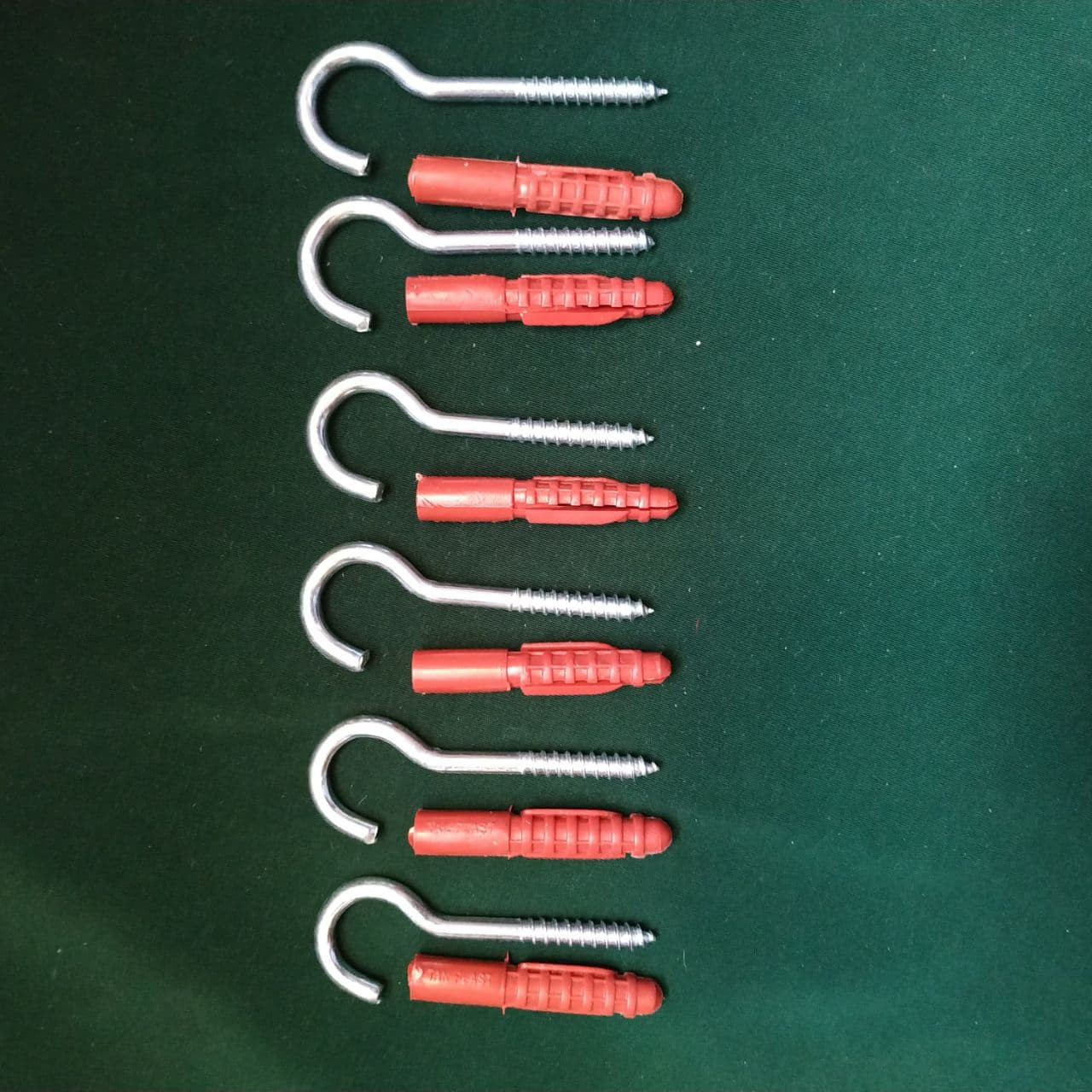 قلاب پیچ و رولپلاک  مدل  GL65/5 مجموعه 12 عددی