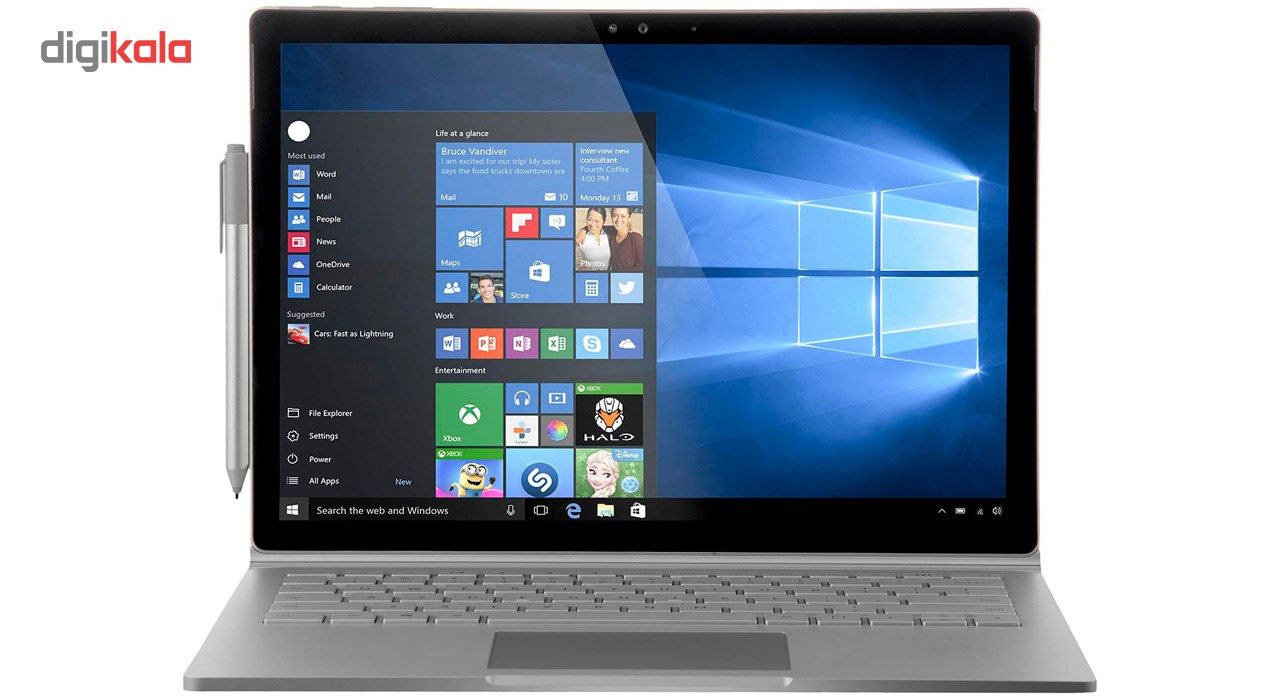 لپ تاپ 13 اینچی مایکروسافت مدل Surface Book main 1 1