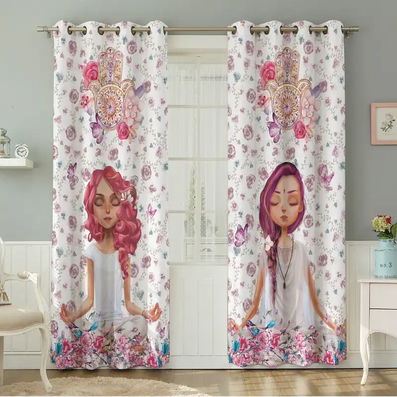 پرده نیروانا مدل مدرن مخمل کد 4868سایز 140×280 سانتی متر