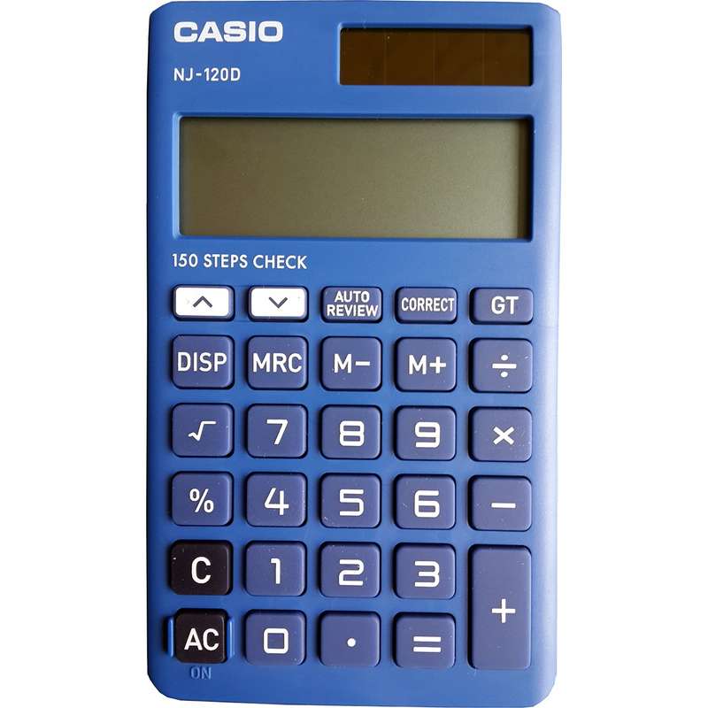ماشین حساب کاسیو مدل NJ-120D