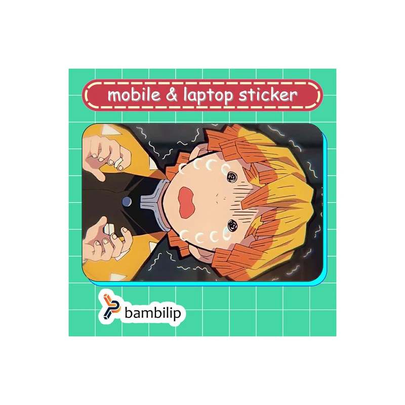 استیکر بامبیلیپ مدل کارت عابر طرح انیمه شیطان کش کد 0602252