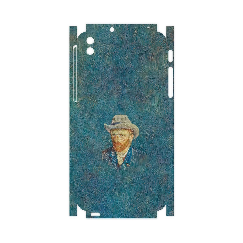 برچسب پوششی ماهوت مدل Self portrait with a gray felt hat-FullSkin مناسب برای گوشی موبایل اچ تی سی Desire 816