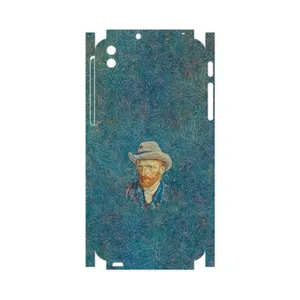 MAHOOT Self portrait with a gray felt hat-FullSkin Cover Sticker for HTC Desire 816