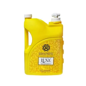 مایع دستشویی زرد گلدن لوکس مدل Y04 با رایحه گلهای فرانسوی حجم 3750 میلی‌لیتر