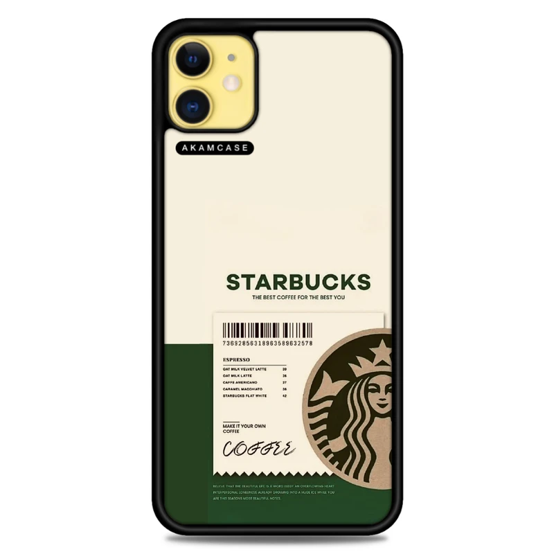 کاور آکام مدل AMC-WA11-STARBUCKS-43 مناسب برای گوشی موبایل اپل iPhone 11