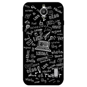 Megafone Social Media 1898 Cover For Huawei Y635