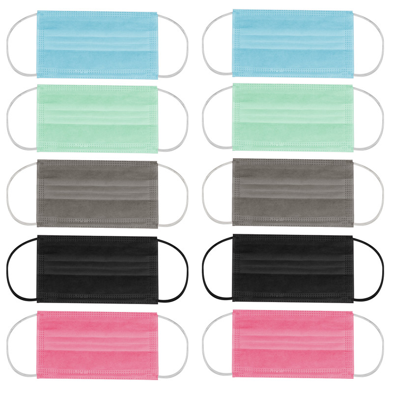 ماسک تنفسی اس اچ ام کد LY3-0071-CH بسته 10 عددی