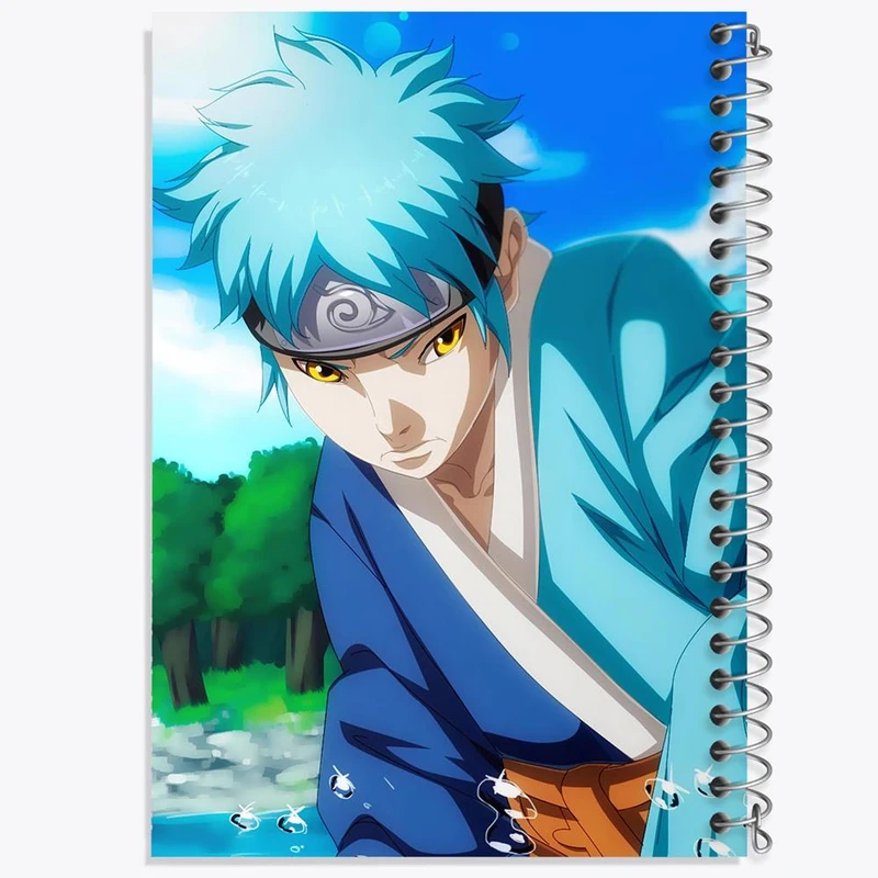 دفتر مشق 50 برگ خندالو مدل سارادا انیمه بوروتو Boruto کد 15754