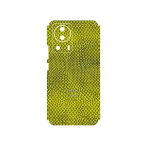 MAHOOT Yellow Snake Skin Cover Sticker for Xiaomi 13 Lite