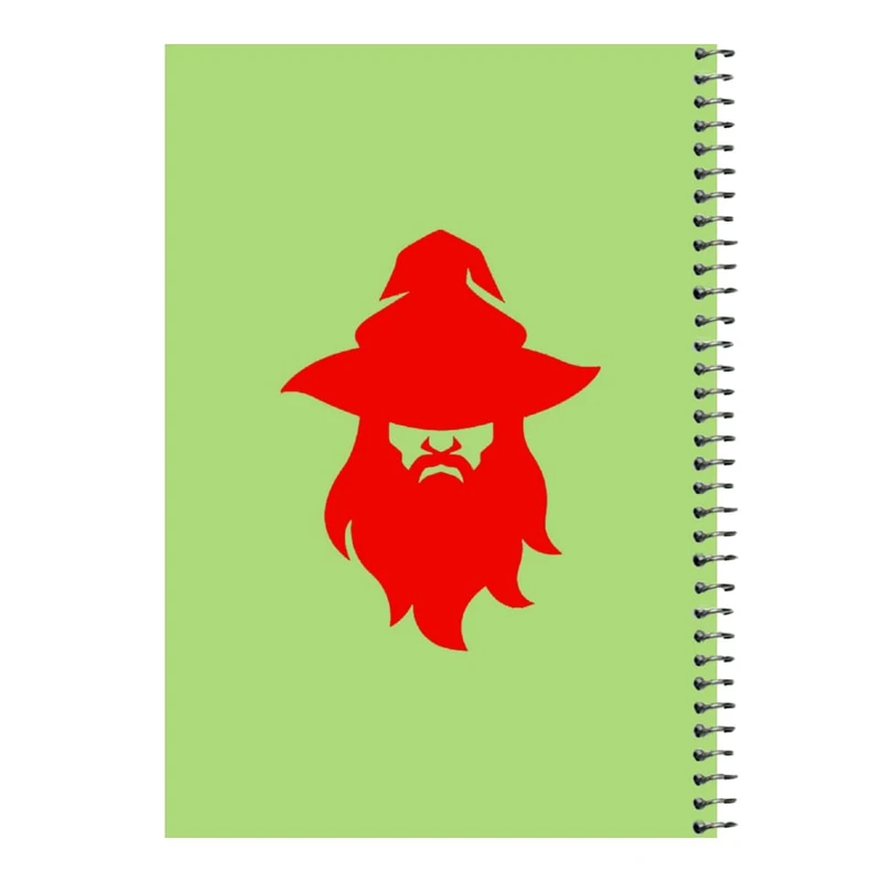 دفتر مشق 80 برگ اس جی مدل جادوگر کد 1