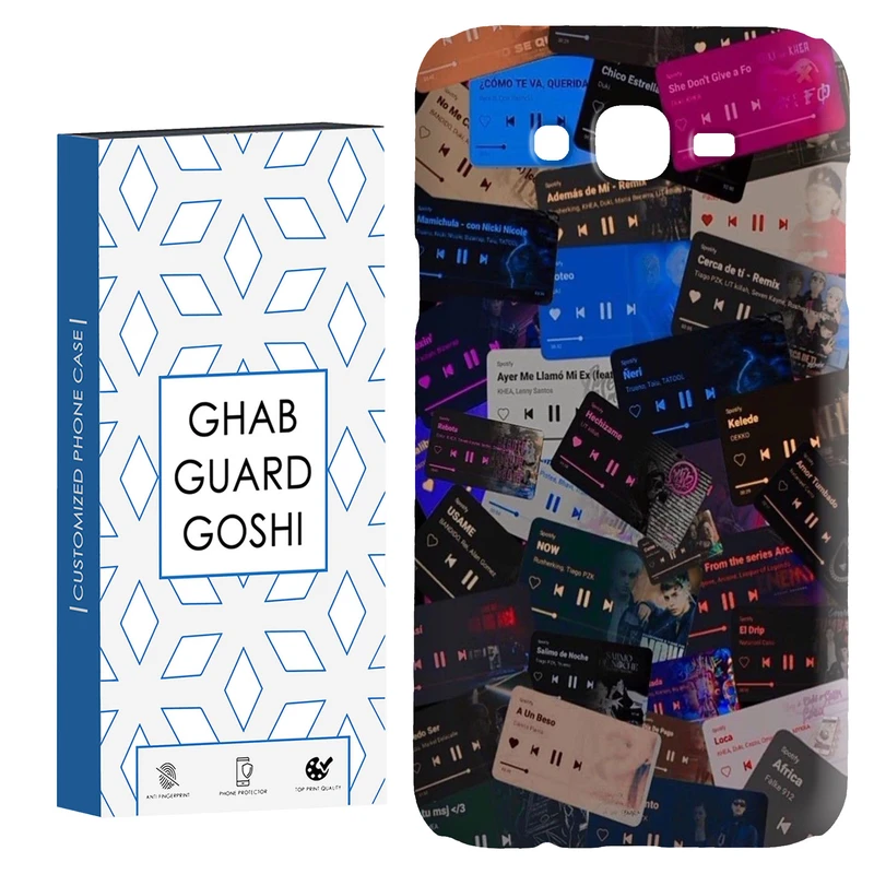 کاور قاب گارد گوشی طرح موزیک کد Dimo-264 مناسب برای گوشی موبایل سامسونگ Galaxy J7 2015 / J7 core / J700