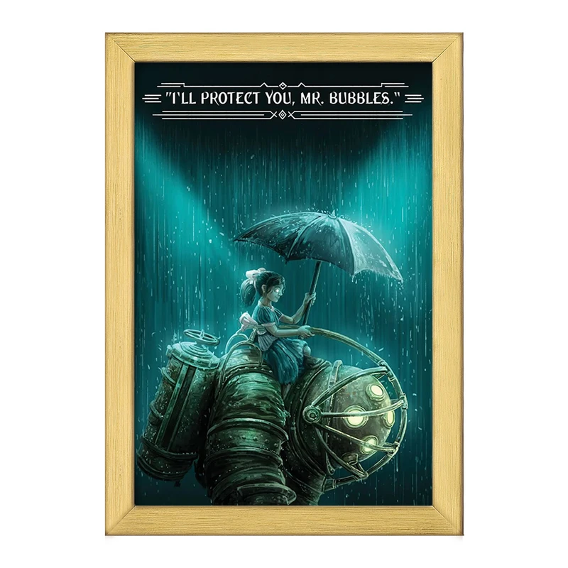 تابلو خندالو طرح بازی بایوشاک (Bioshock) کد 31364