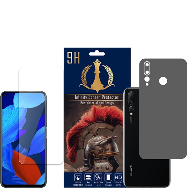   برچسب پوششی اینفینیتی مدل PRO MAX مناسب برای گوشی موبایل هوآوی NOVA 4 به همراه محافظ صفحه نمایش
