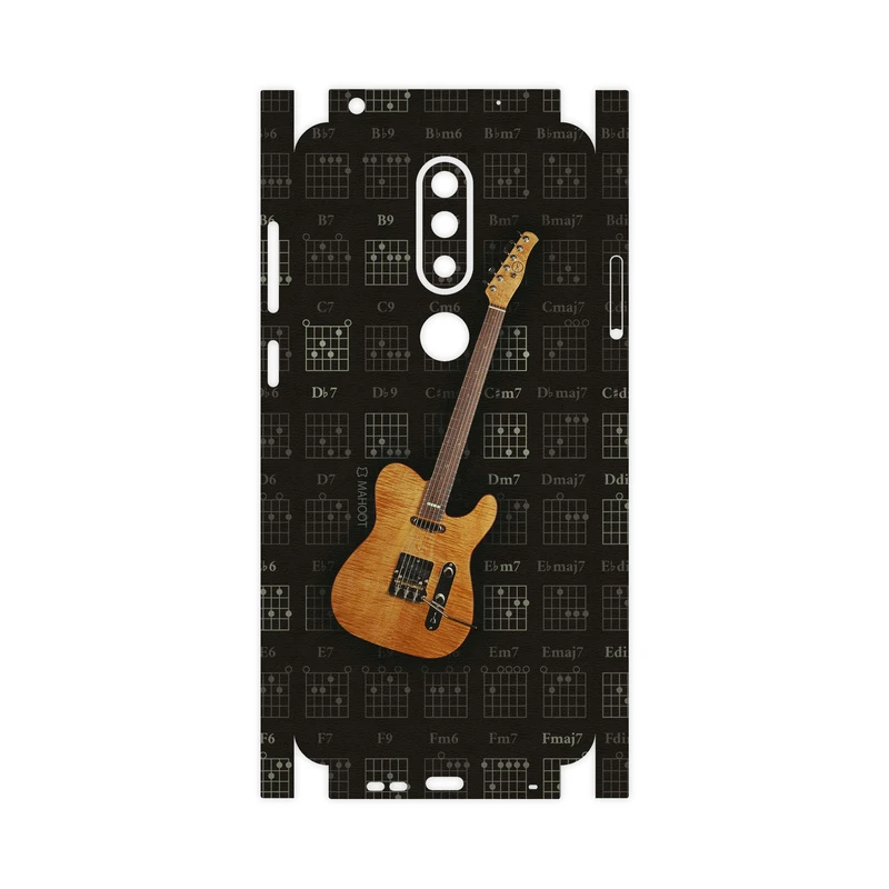 برچسب پوششی ماهوت مدل Guitar-Instrument-FullSkin مناسب برای گوشی موبایل نوکیا 6.1 Plus