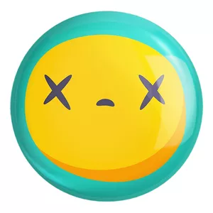 پیکسل خندالو طرح ایموجی Emoji کد 3009 مدل بزرگ