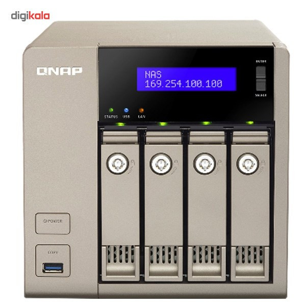 ذخیره ساز تحت شبکه کیونپ مدل TVS-463-8G بدون هارددیسک