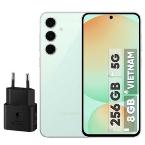 گوشی موبایل سامسونگ مدل S24 FE دو سیم کارت ظرفیت 256 گیگابایت و رم 8 گیگابایت - ویتنام - به همراه شارژر 25 وات سامسونگ