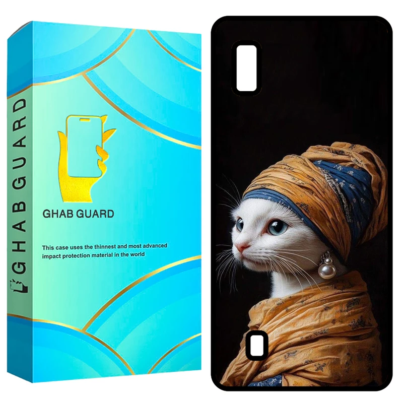 کاور قاب گارد طرح گربه مدل GCHPA10 مناسب برای گوشی موبایل سامسونگ Galaxy A10 / M10