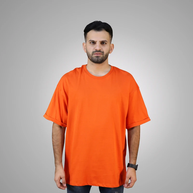 تی شرت اورسایز آستین کوتاه مردانه مالدینی مدل  T-259