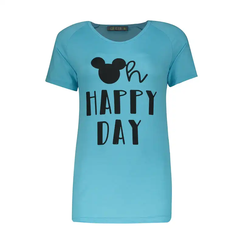 تی شرت آستین کوتاه ورزشی زنانه مدل HA-AB 002