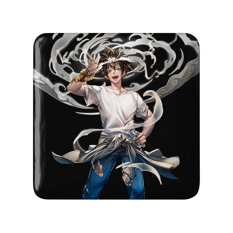 پیکسل خندالو طرح جین موری انیمه خدای دبیرستان مدل مربعی کد 34924