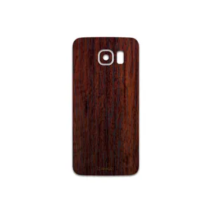MAHOOT Red-Wood Cover Sticker for Samsung Galaxy S6