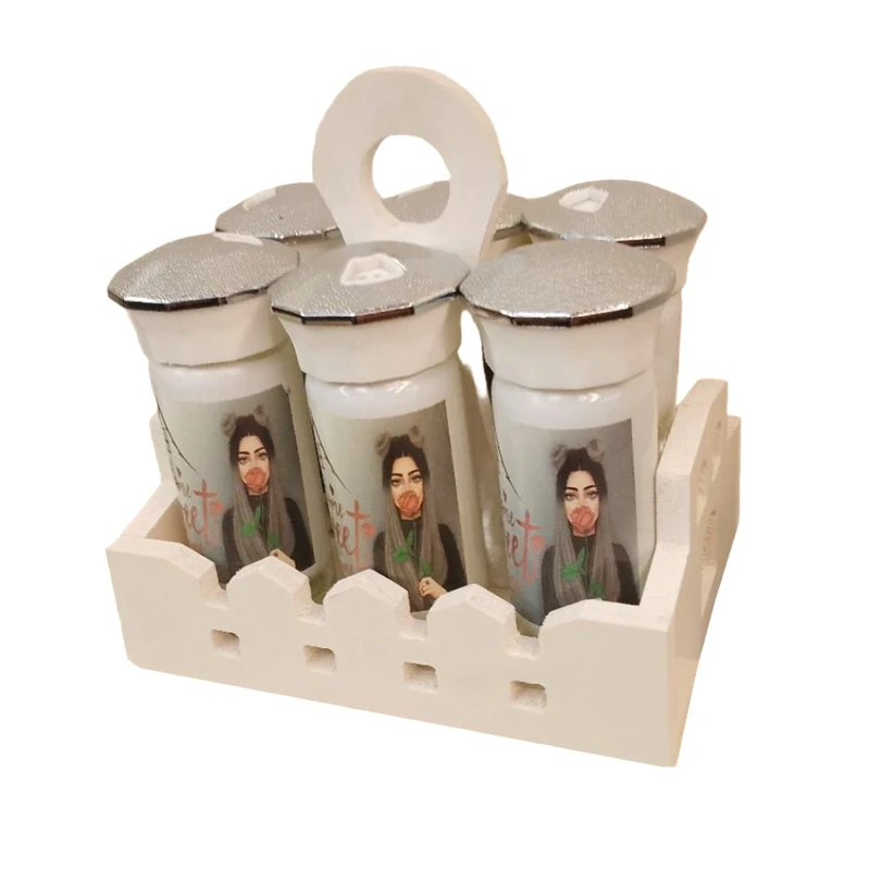 ست جا ادویه 6 پارچه مدل flower