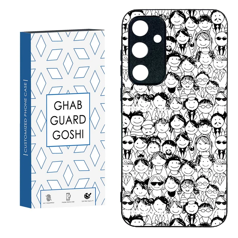 کاور قاب گارد گوشی طرح آدمک کد TPU-076 مناسب برای گوشی موبایل سامسونگ  GALAXY A35  