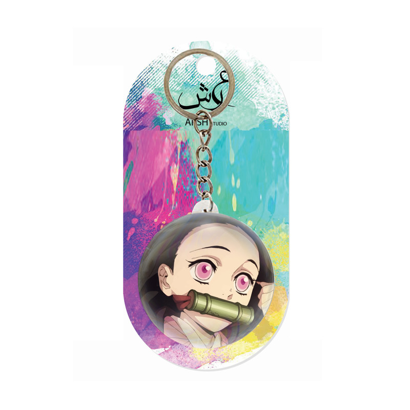 جاکلیدی عرش مدل انیمه شیطان کش Demon Slayer کد Asj5378