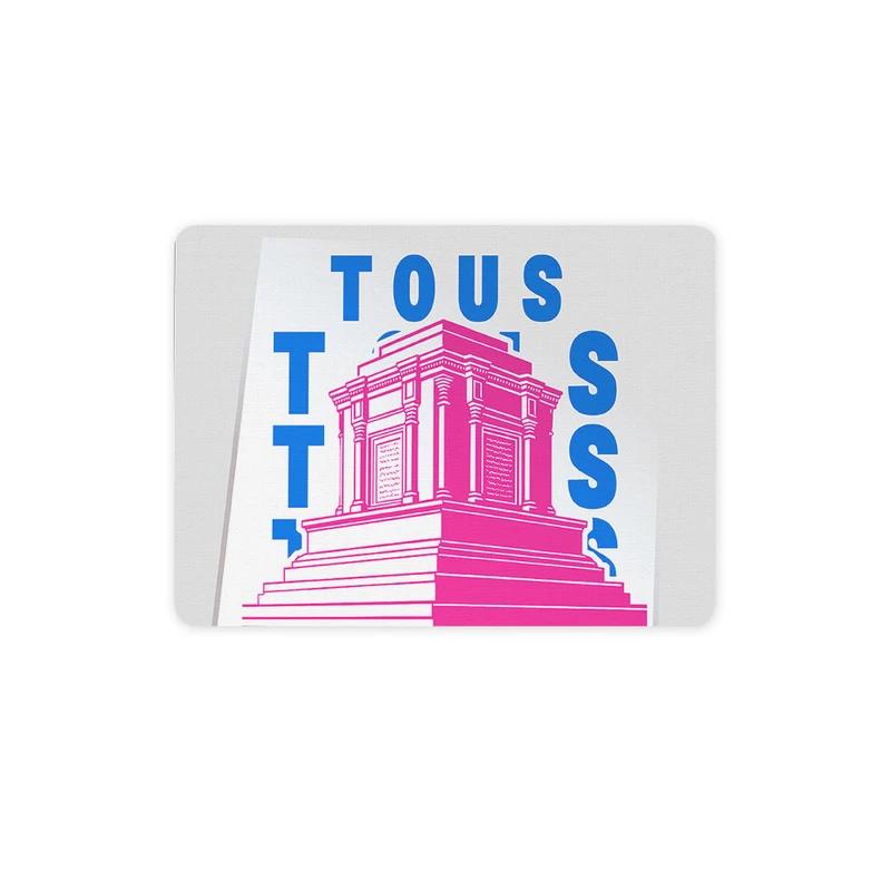 ماوس پد ترمه طراحان ایده مدل نماد آرامگاه فردوسی طوس کد map0068 سایز 19*28 سانتی متر