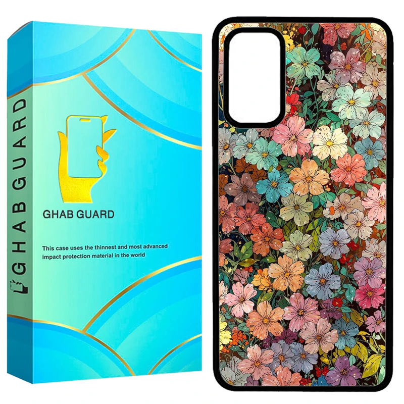 کاور قاب گارد طرح گل گلی مدل GA13G مناسب برای گوشی موبایل سامسونگ  Galaxy A13 4G / Galaxy A32 5G