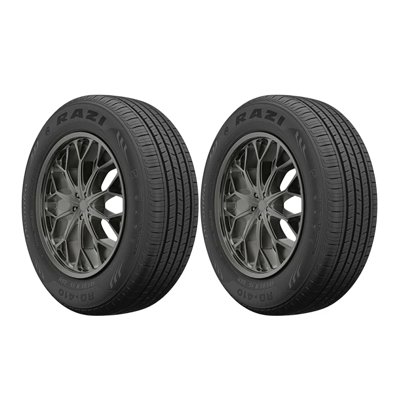 لاستیک خودرو رازی تایر مدل DAJM04 سایز 195/60/15 تولید سال 2026 - دو حلقه
